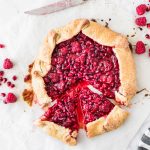 raspberry galette