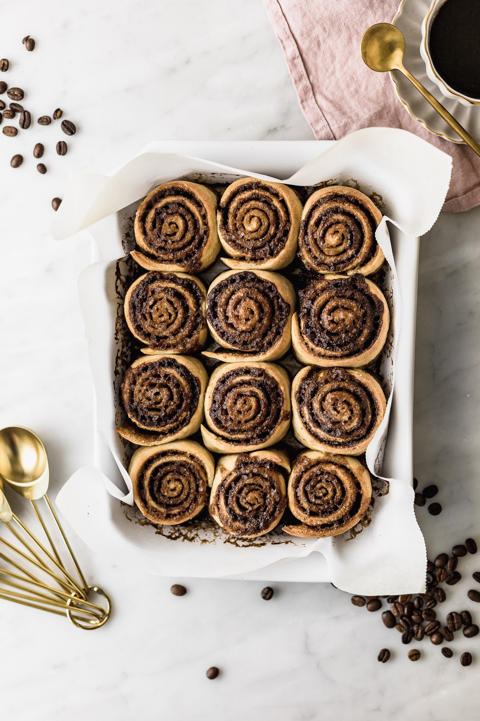 coffee cinnamon rolls