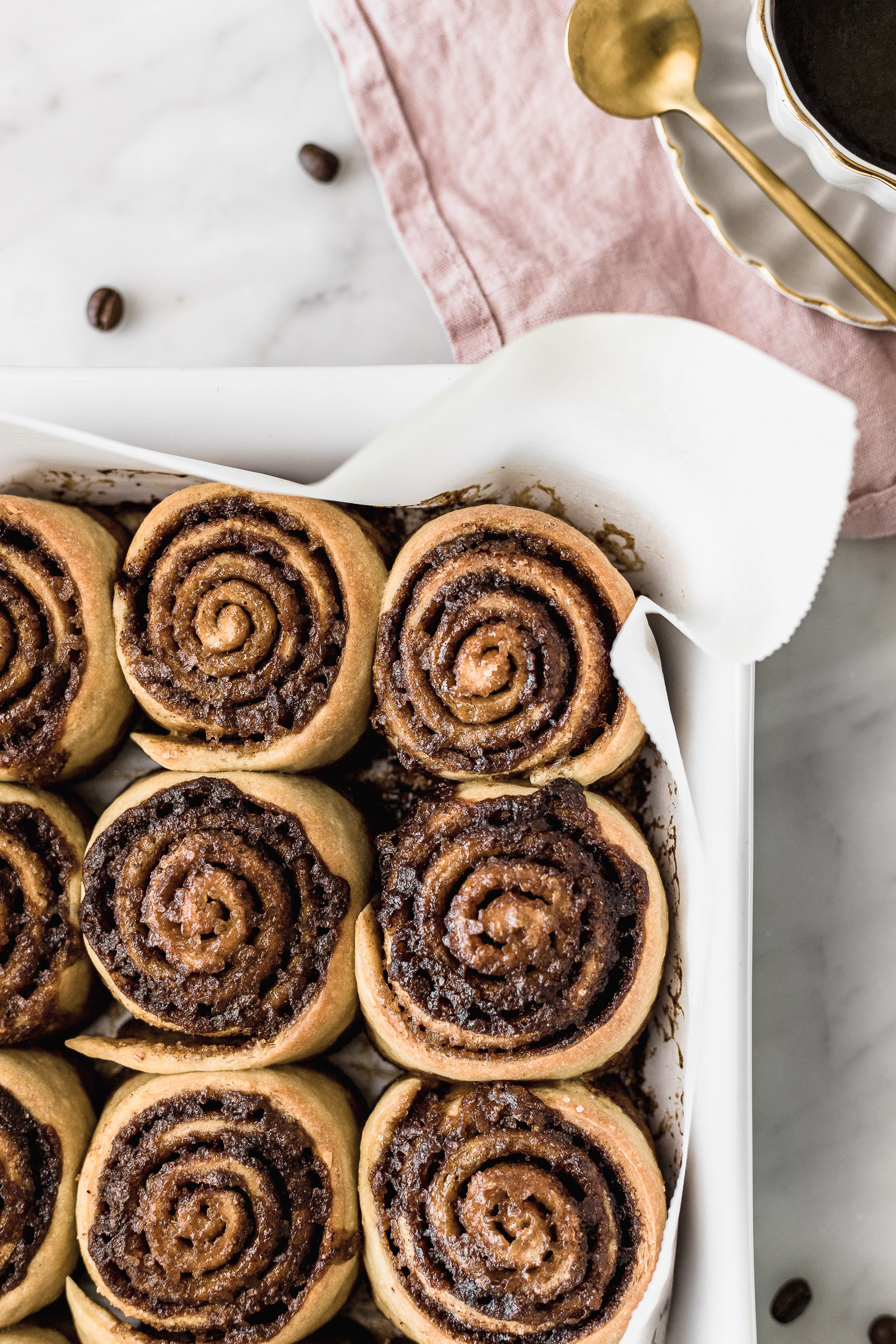 coffee cinnamon rolls