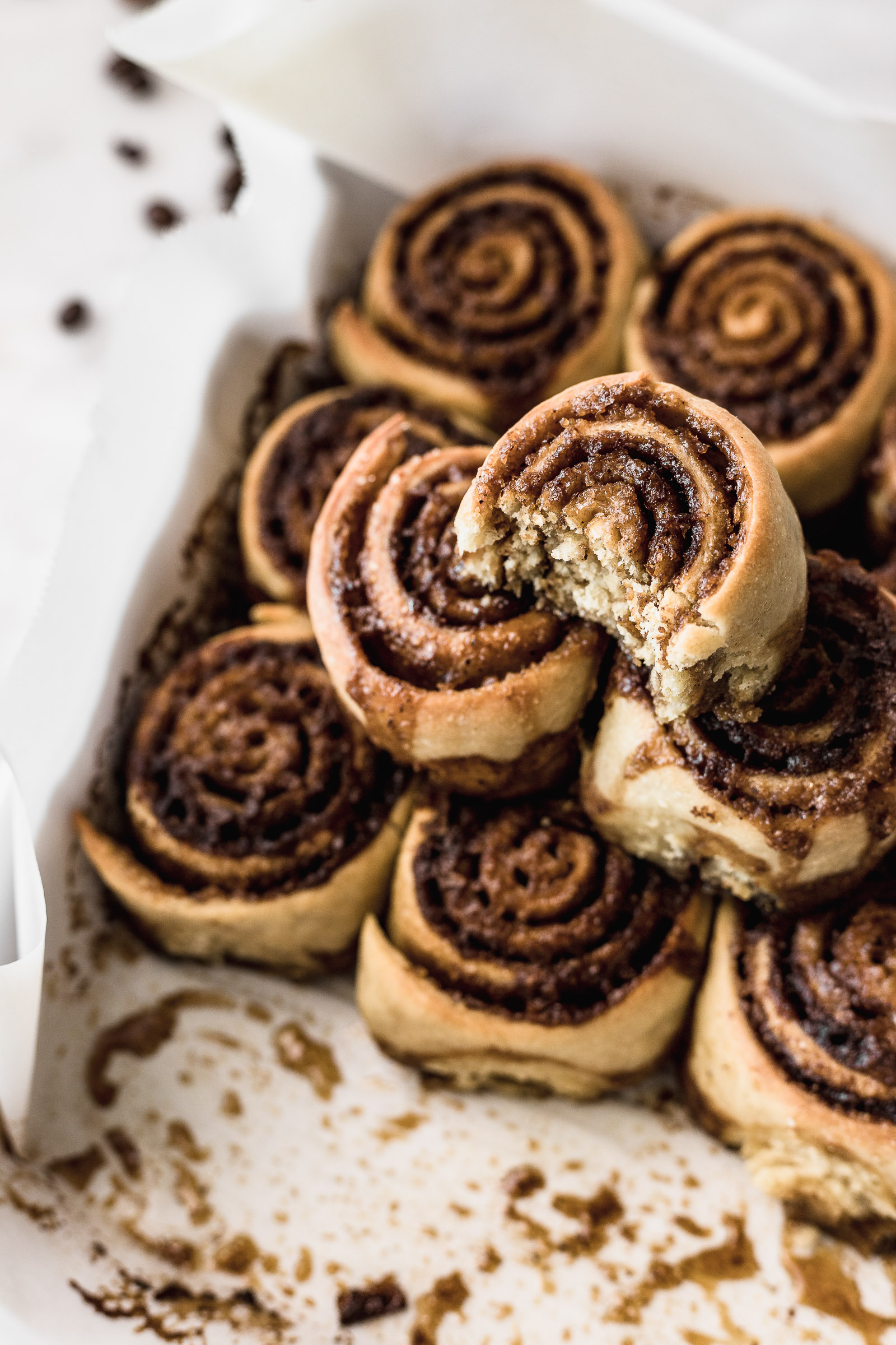 coffee cinnamon rolls