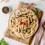 salmon pasta