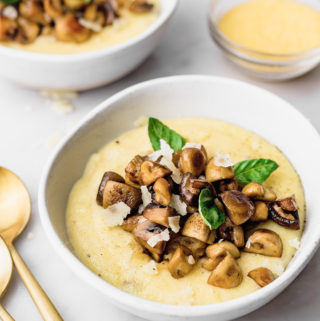 polenta with mushrooms