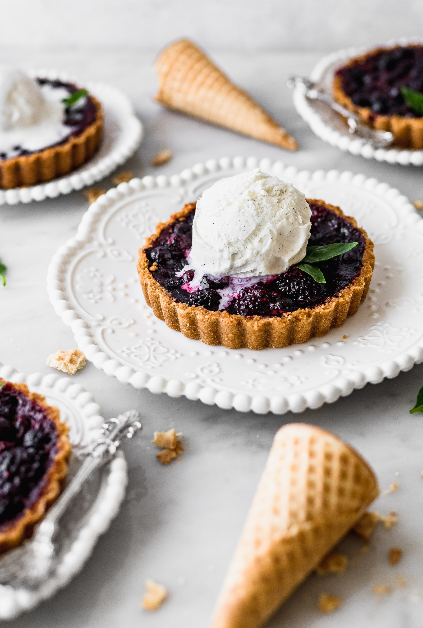 berry tarts