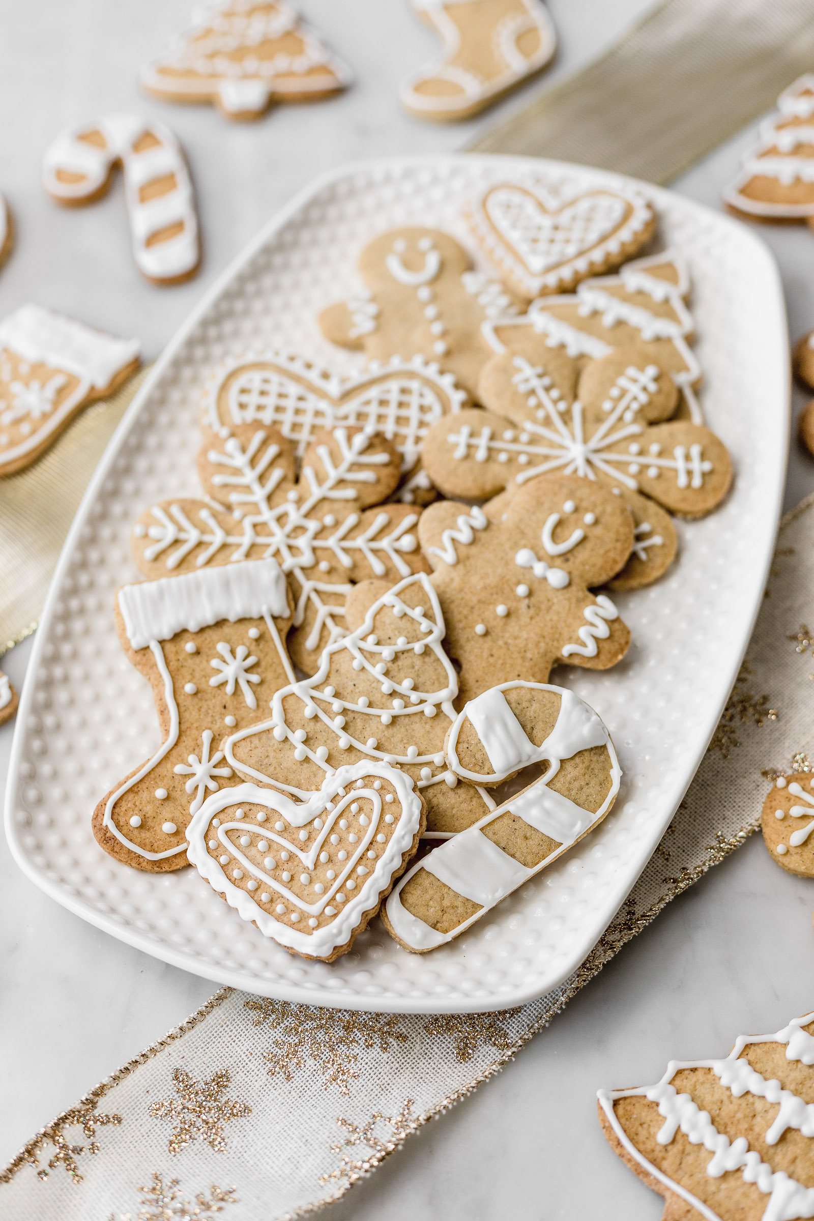 decorated Christmas cookies