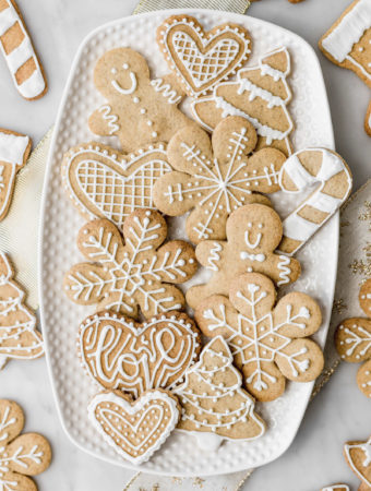 decorated Christmas cookies