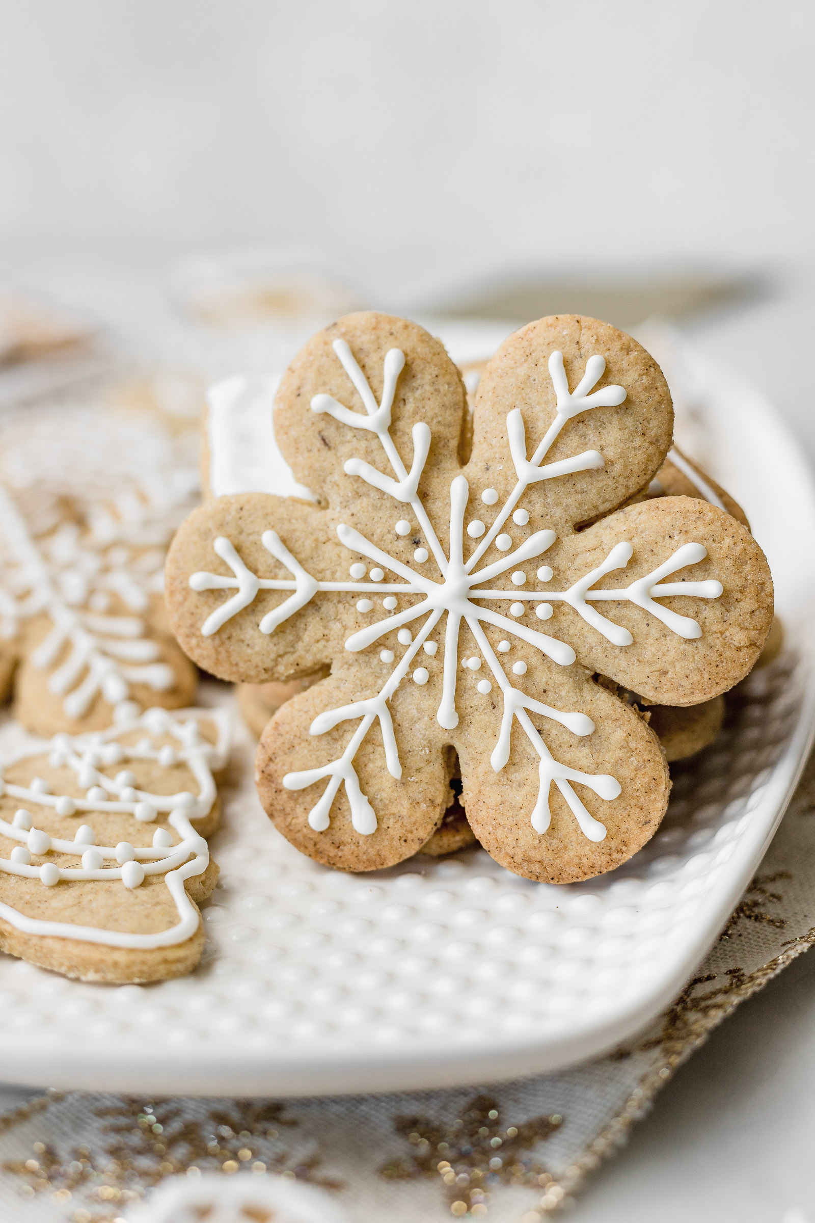 decorated Christmas cookies