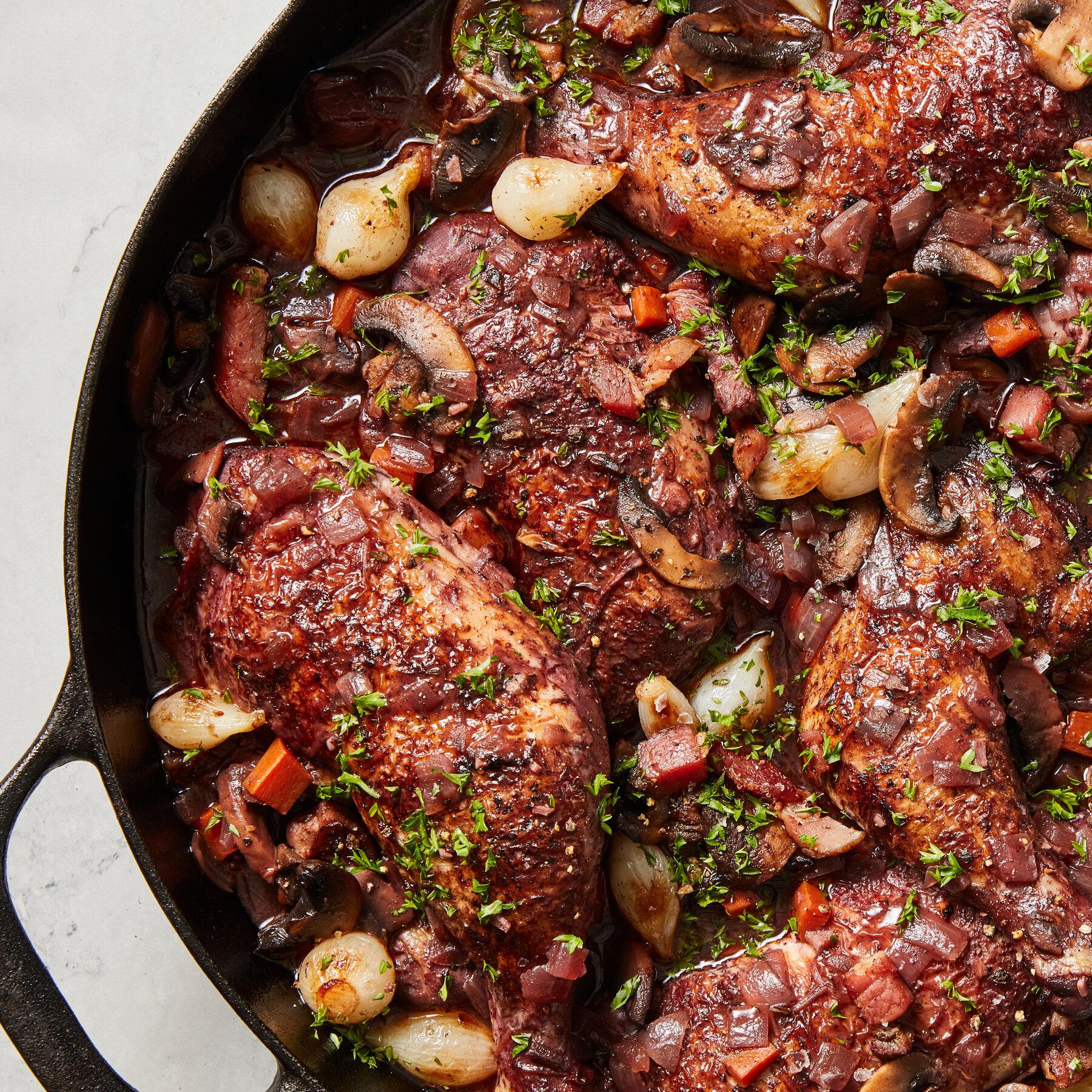 The Rich History Behind ‍Coq au Vin